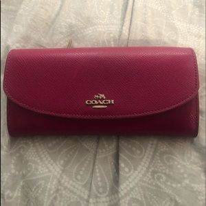 Hot Pink Coach Wallet